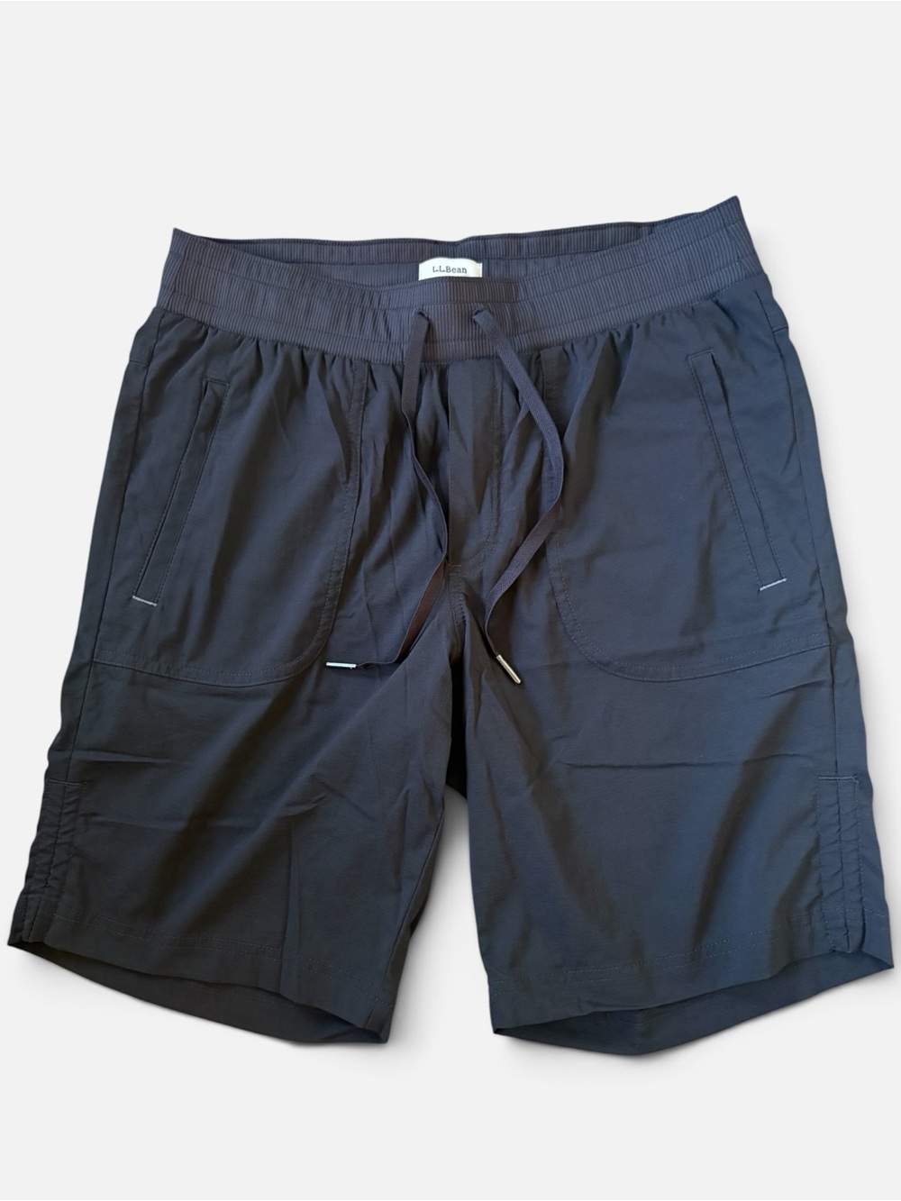 L.L. Bean Women’s Black Athletic Drawstring Shorts Size Small